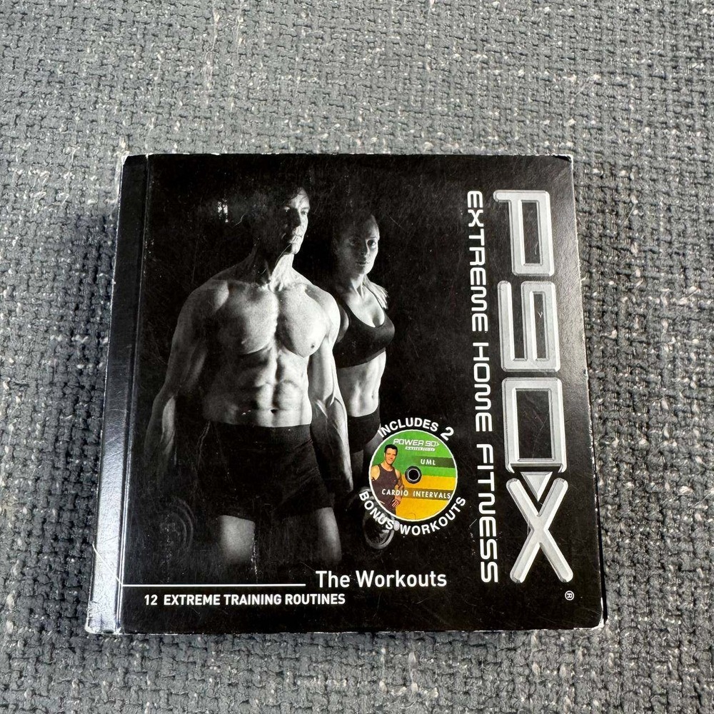 Beachbody P90X Extreme Home Fitness DVD Set Tony Horton 13 Disc Box Set
